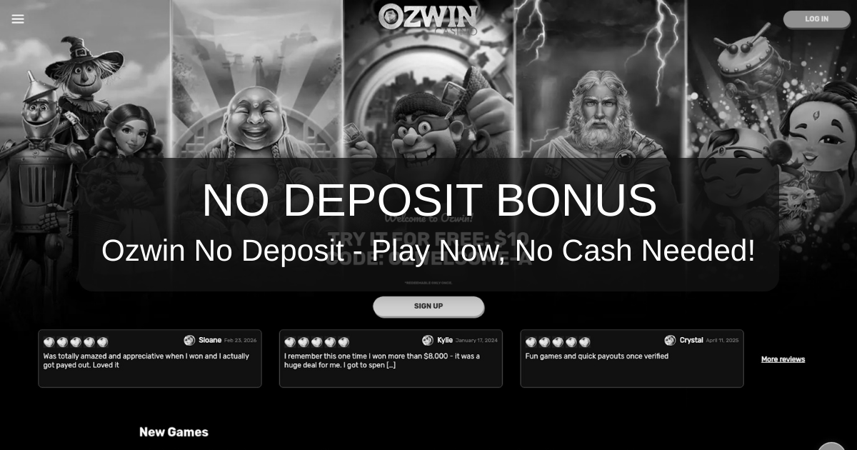 Ozwin Casino Bonus 2026 Review - Trusted in Australia